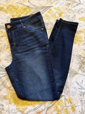 Maurices Dark Blue Skinny Jeans